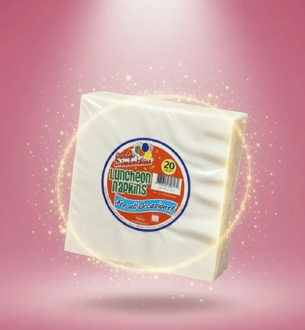 Party Solids Luncheon Napkins