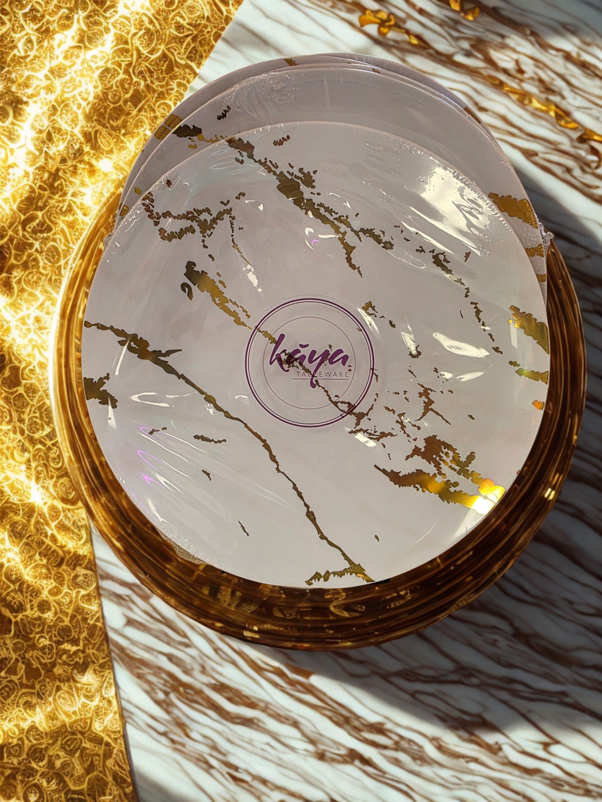 10′ Deco Plastic Plates