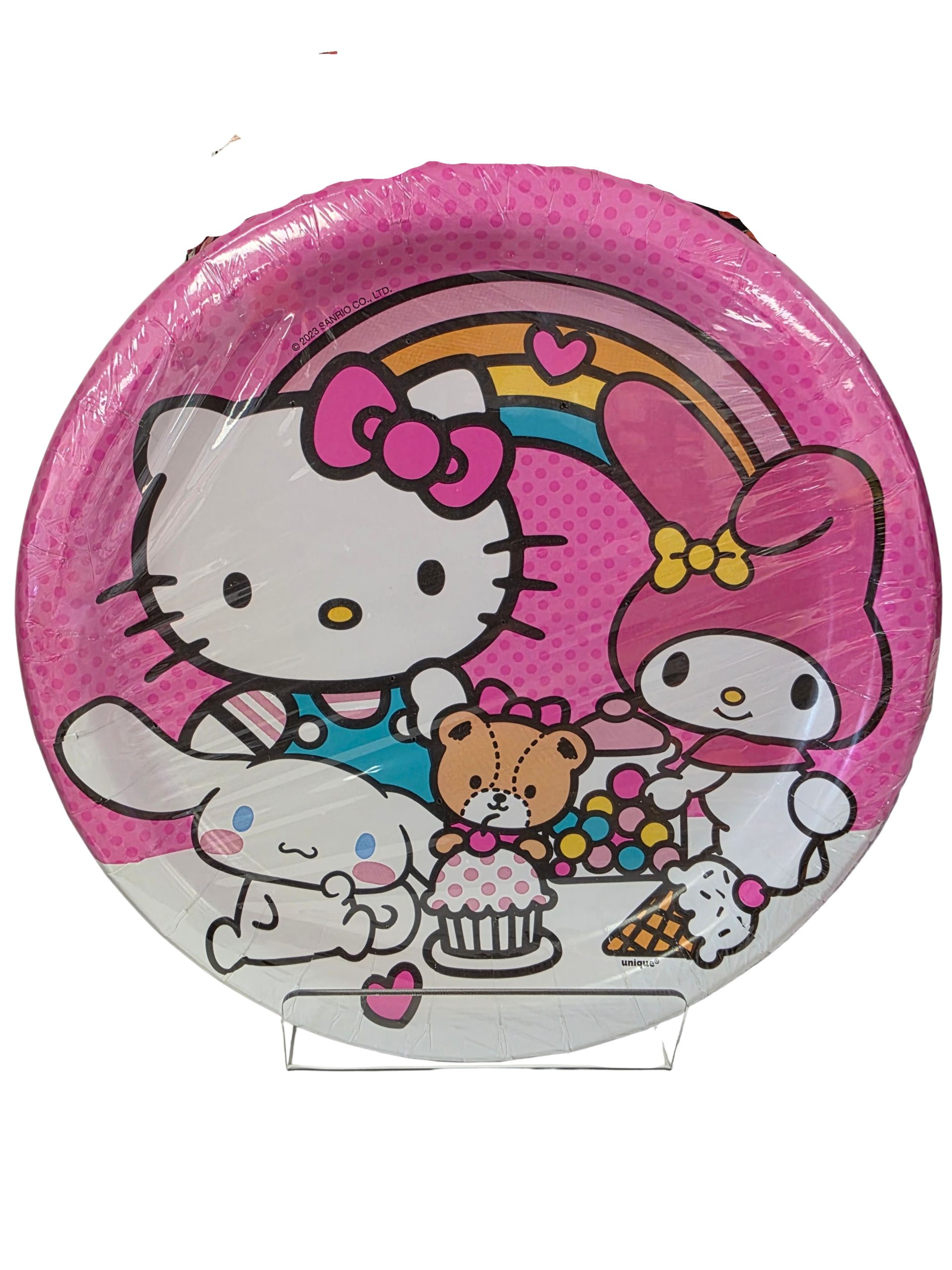 HELLO KITTY PLATES 8ct