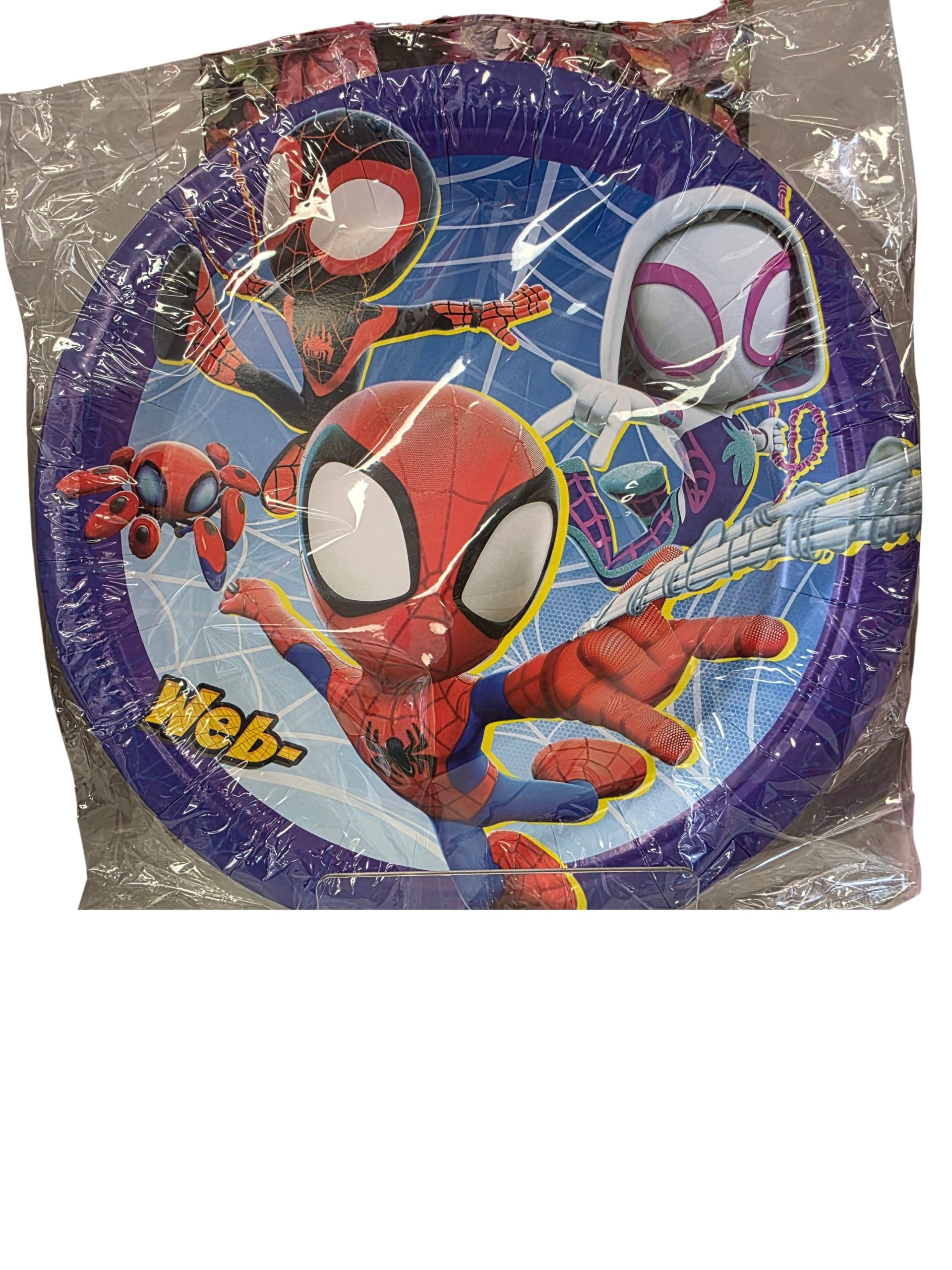 SPIDERMAN & FRIENDS PLATES 8ct