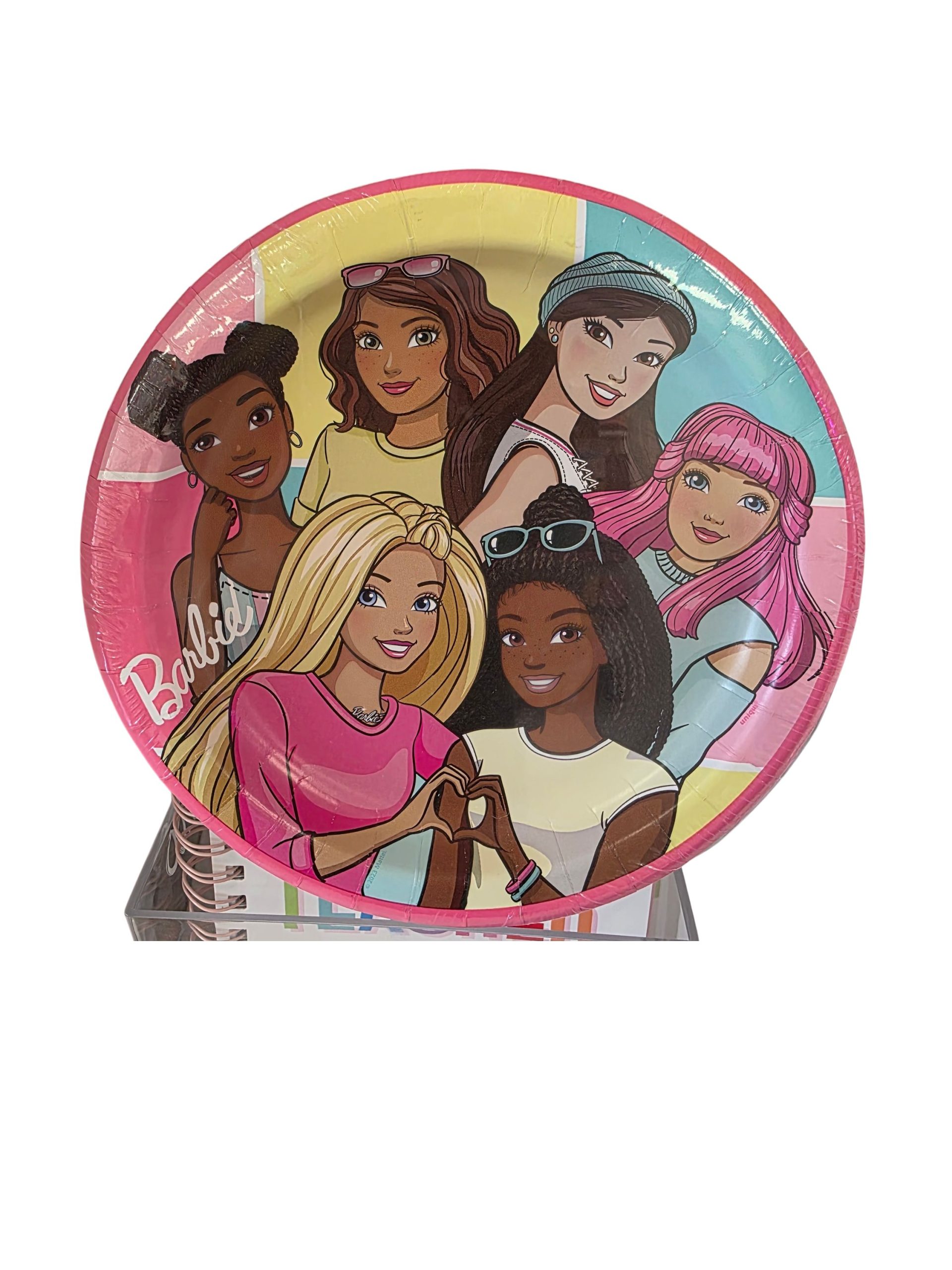 BARBIE PLATES 8ct