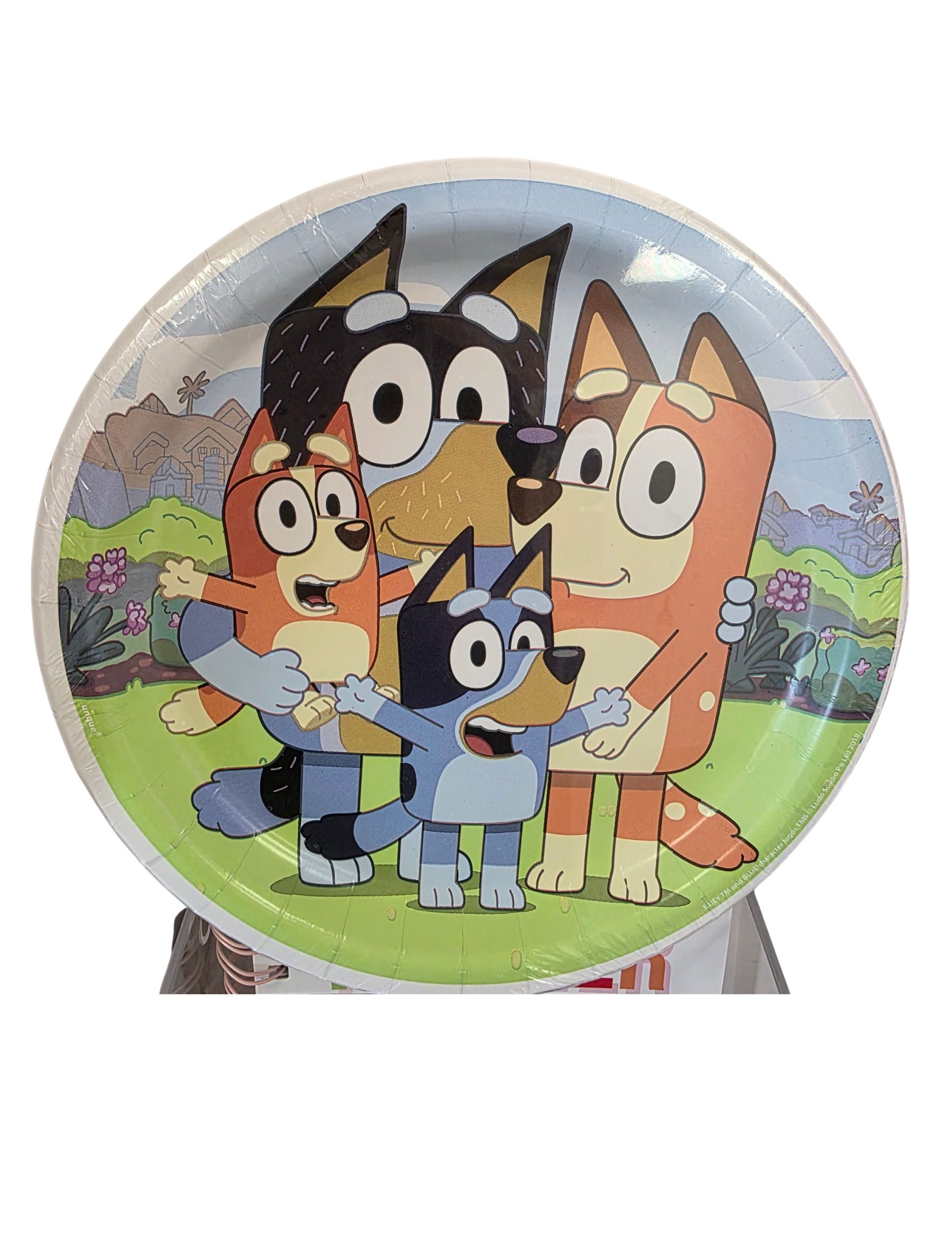 BLUEY PLATES  8ct