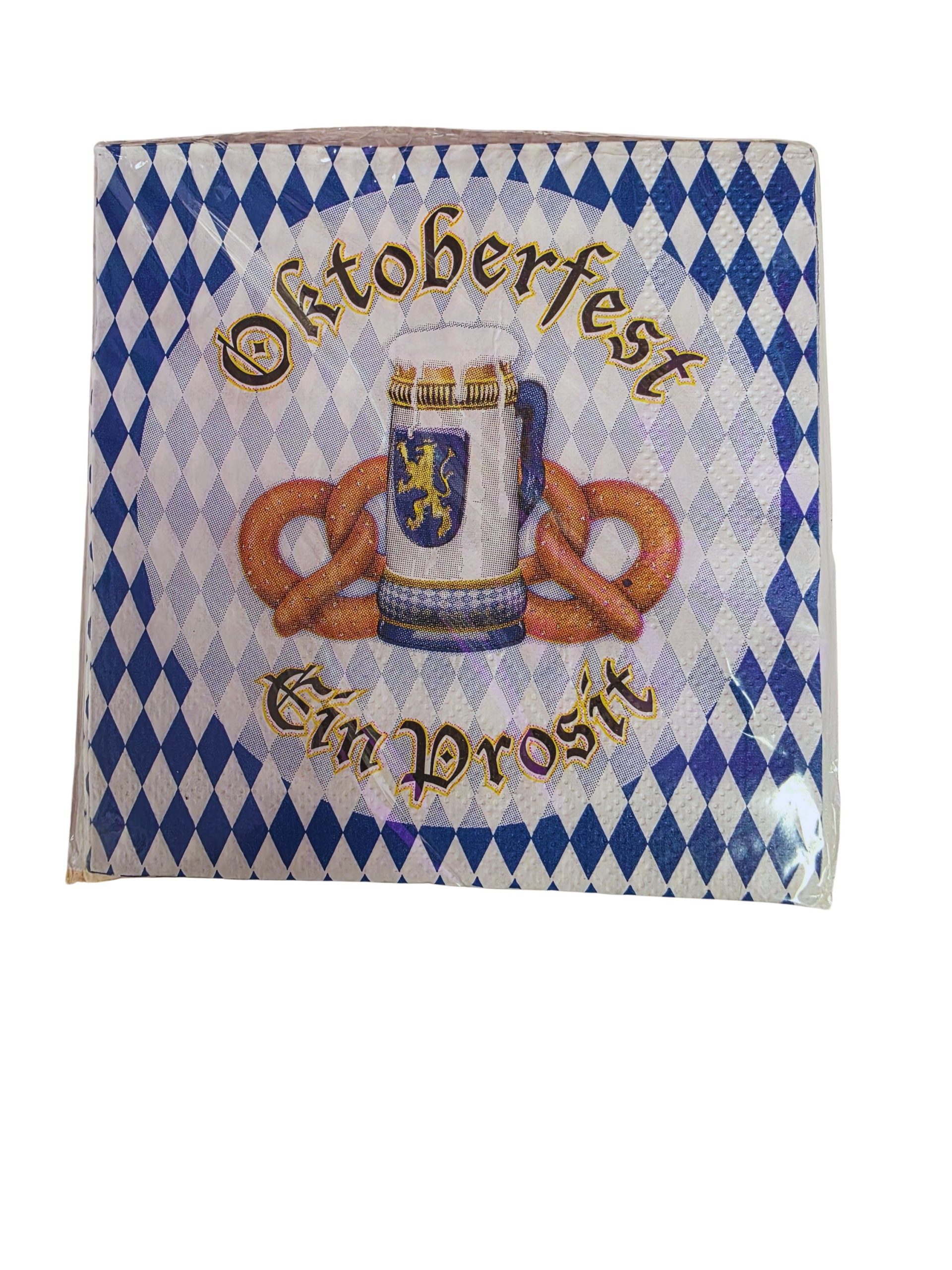 OKTOBERFEST BEVERAGE NAPKINS 16ct