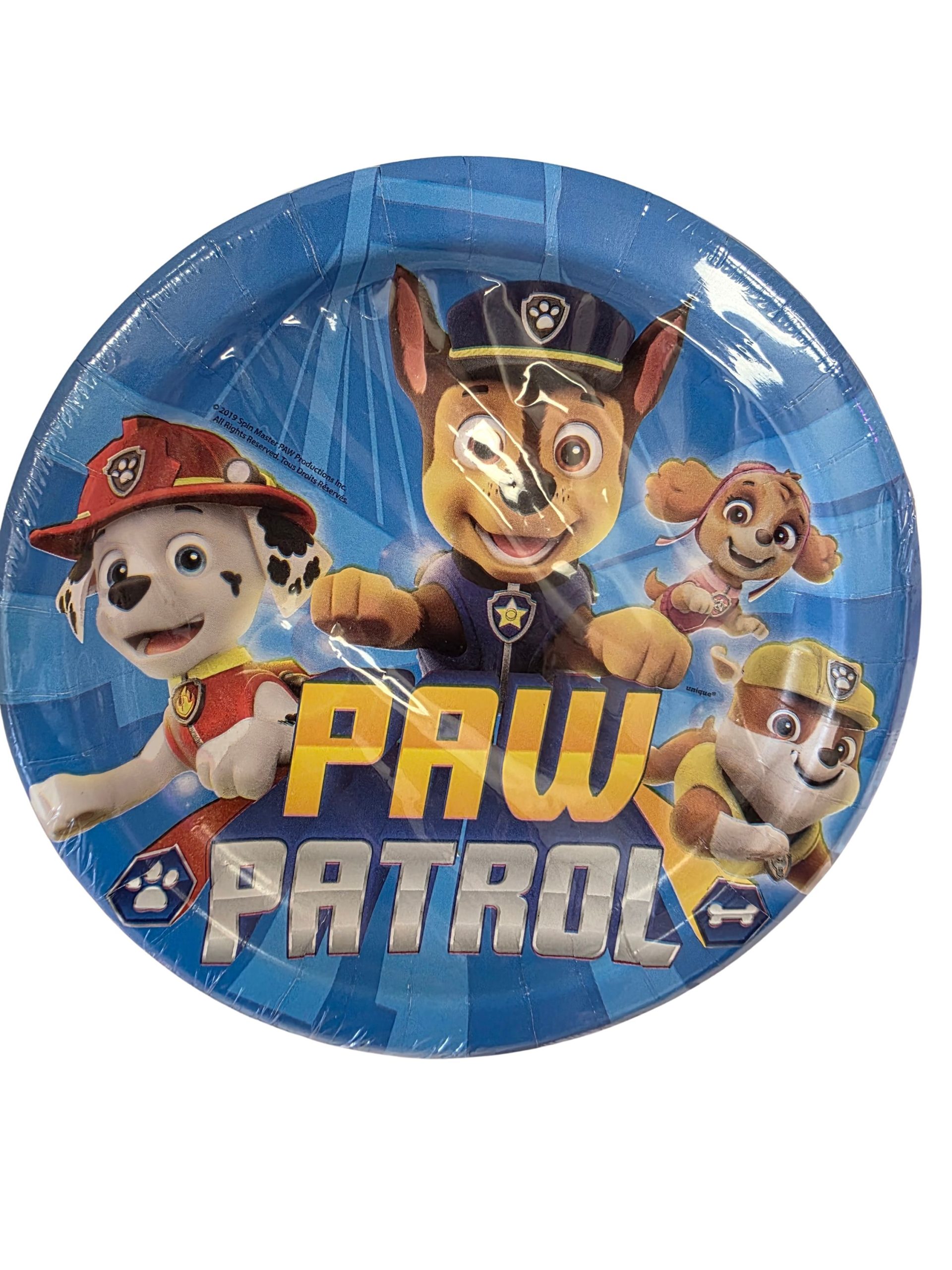 PAW PATROL PLATES 8ct