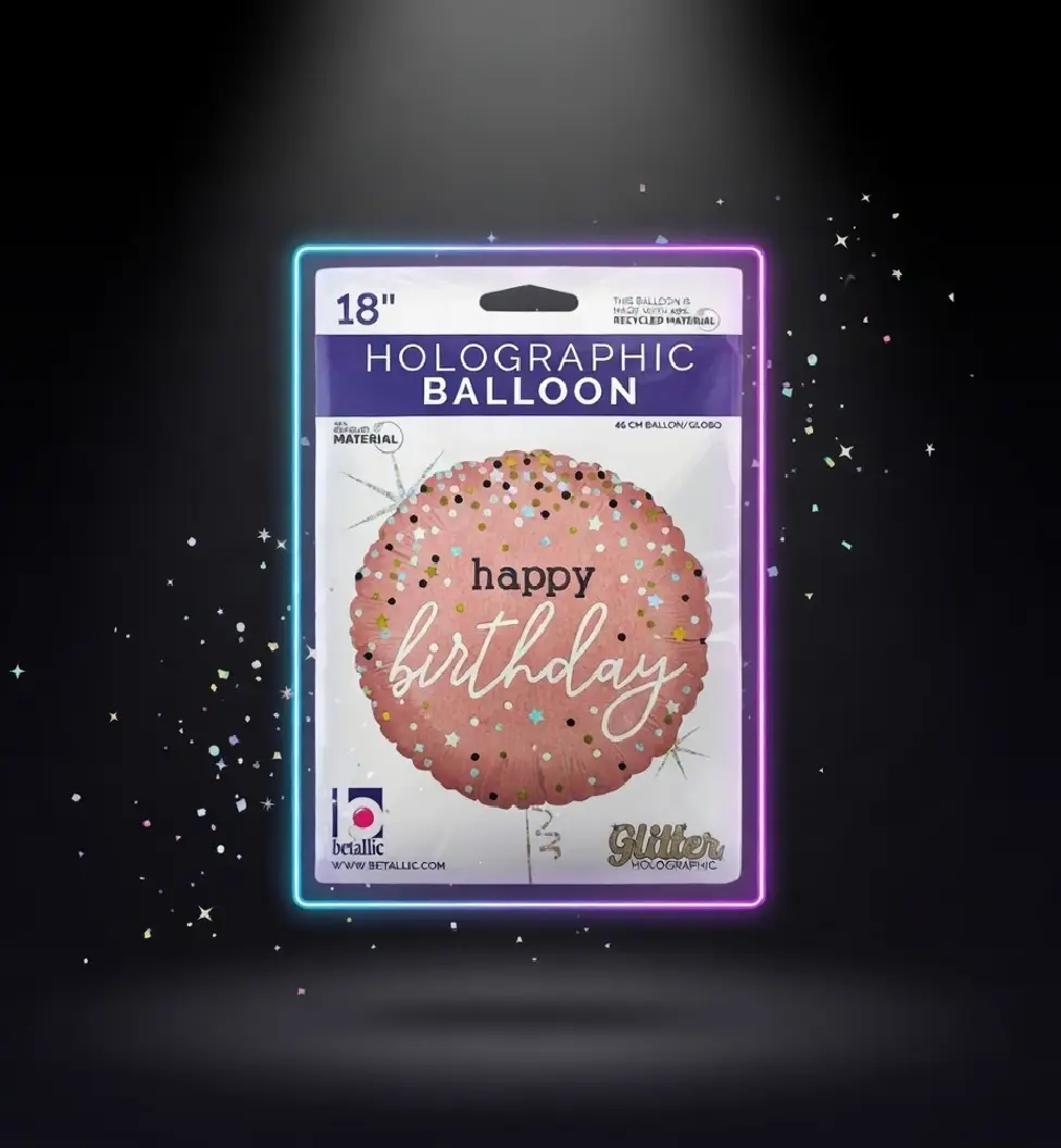 Birthday Holographic Confetti