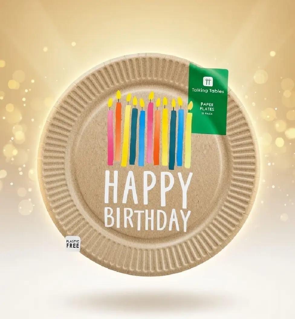 Happy Birthday paper plates